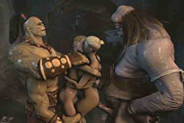 Monsters forced Sonia Blade and Cassie Cage to have sex