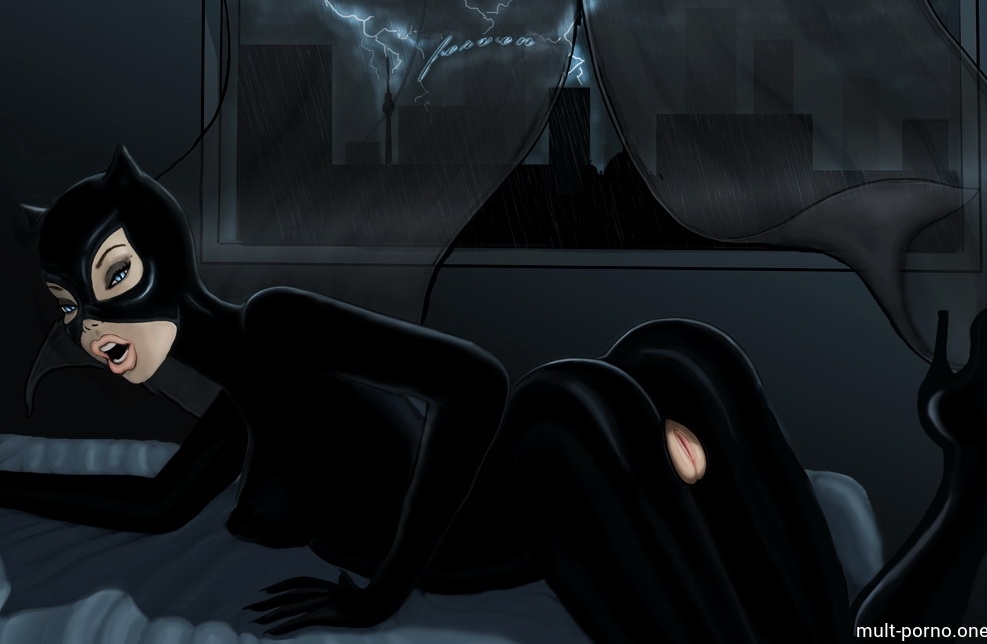 Бэтмен трахает благодарных девушек (Бэтмен): Хентай мультик
