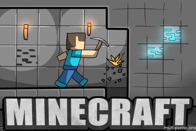 A zombie fucked and cummed a Minecraft babe (+porn comics)