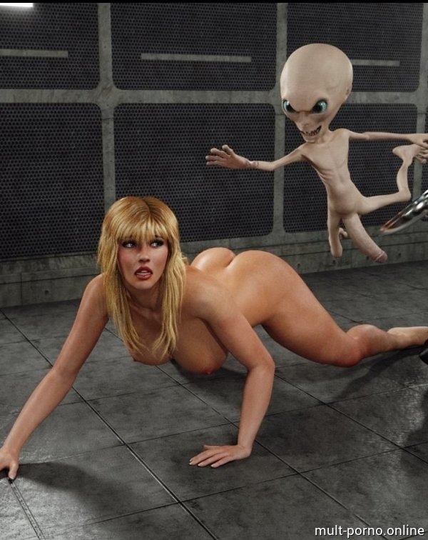 Aliens fuck an unconscious girl with their sting (+porn comics)
