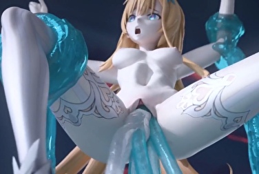 I never got a count of how many tentacles went into her