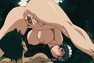 I didn't realize it right away - this maid wants to sit on my face 😳