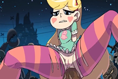 Star rides on Marco's dick (Star vs. the Forces of Evil)